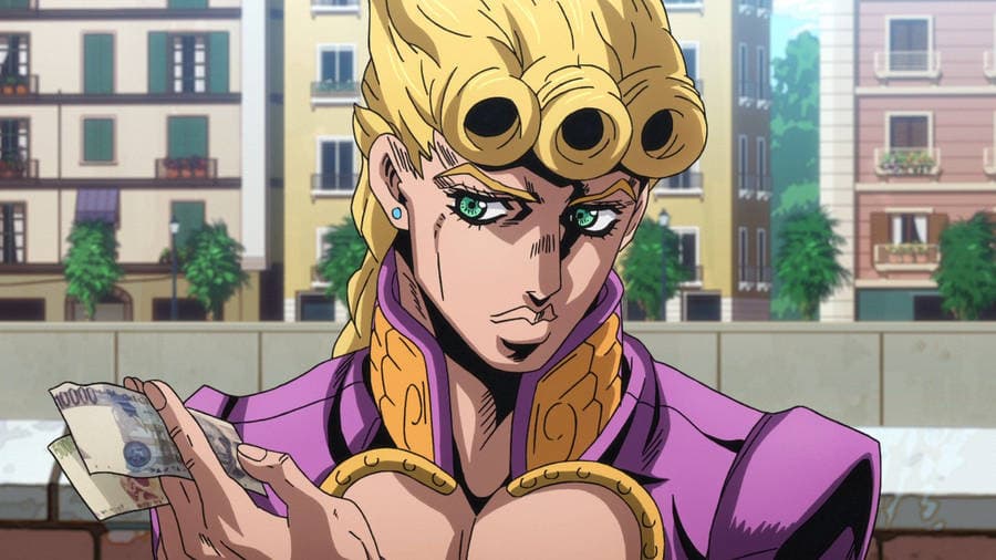  Giorno Giovanna JoJo's Bizarre Adventure Anime