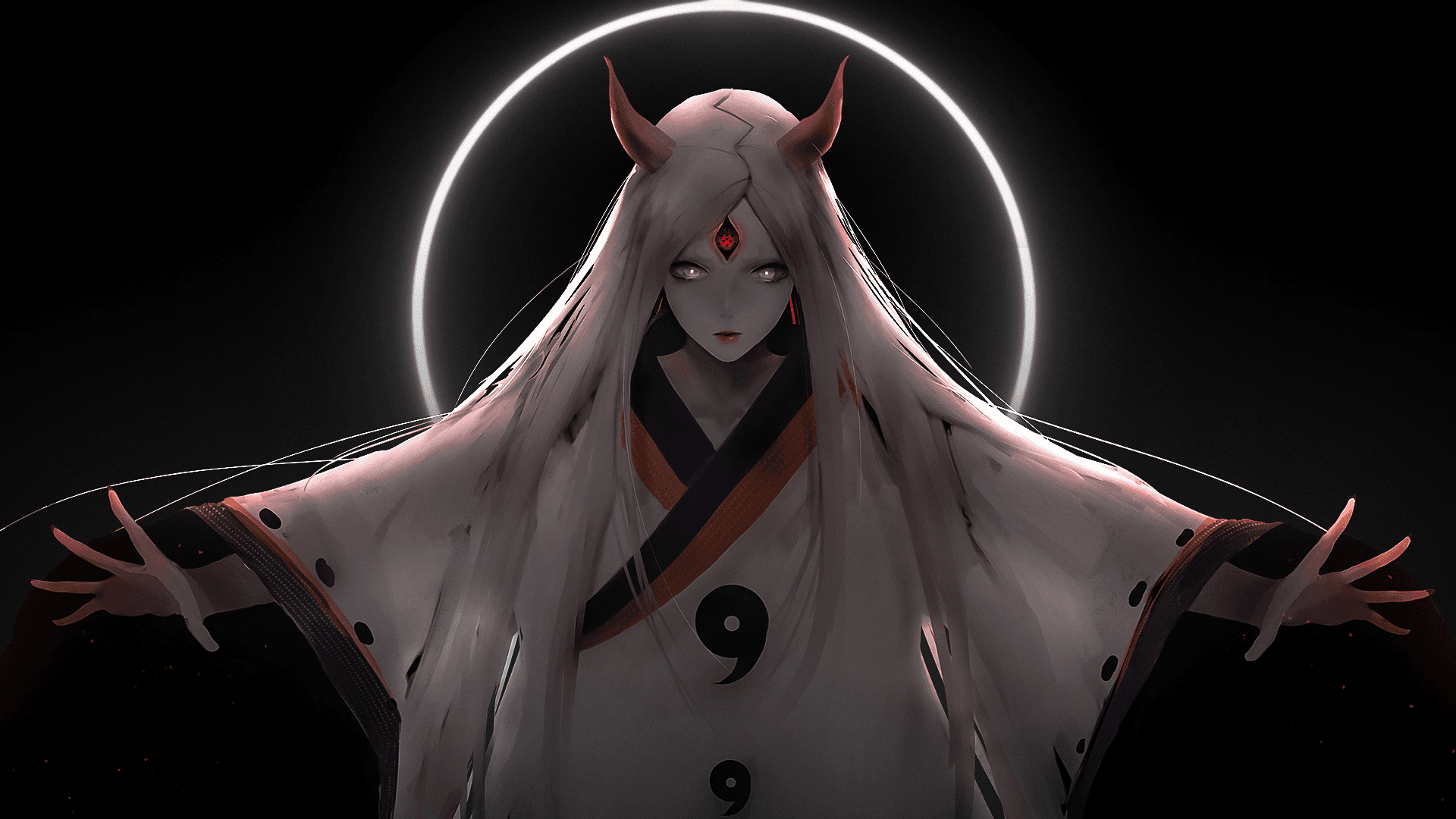 kaguya otsusuki from naruto shippuden anime