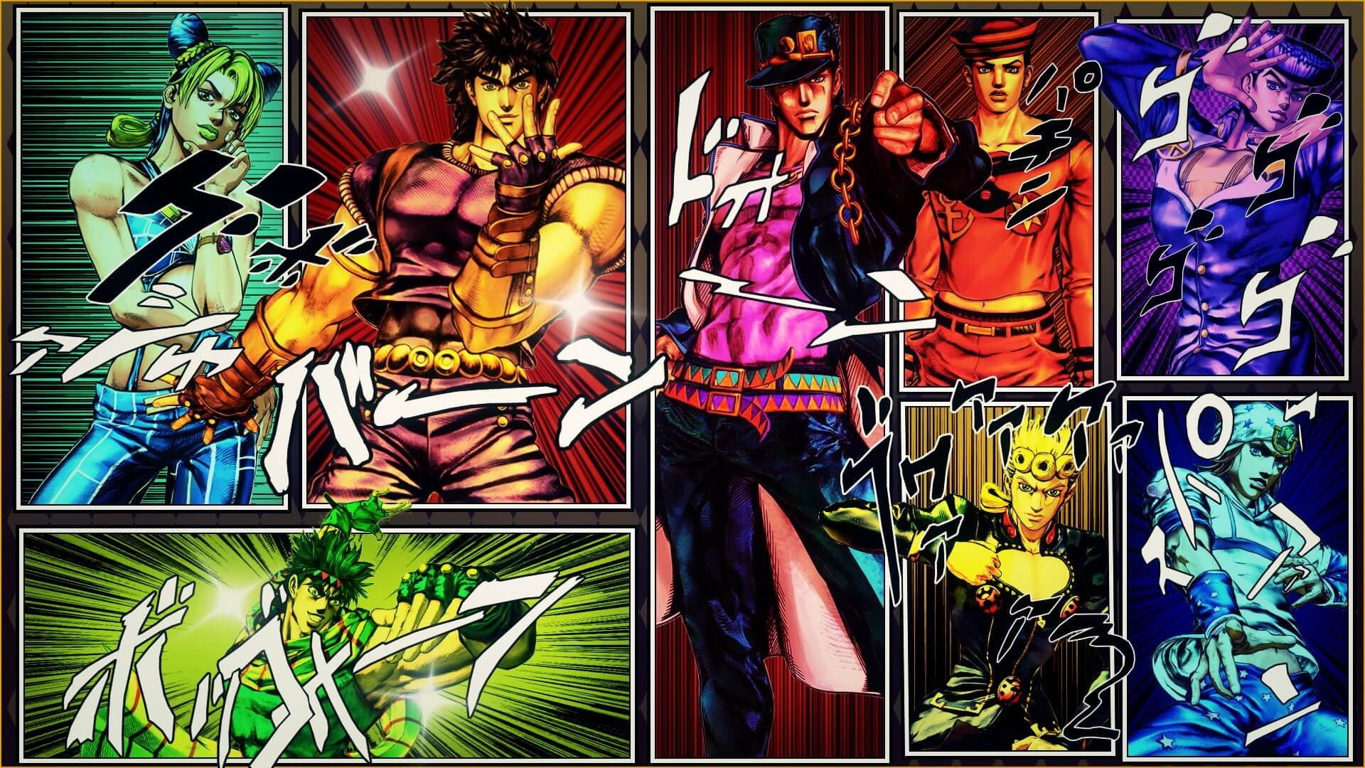 JoJo's Bizzarre adventure characters